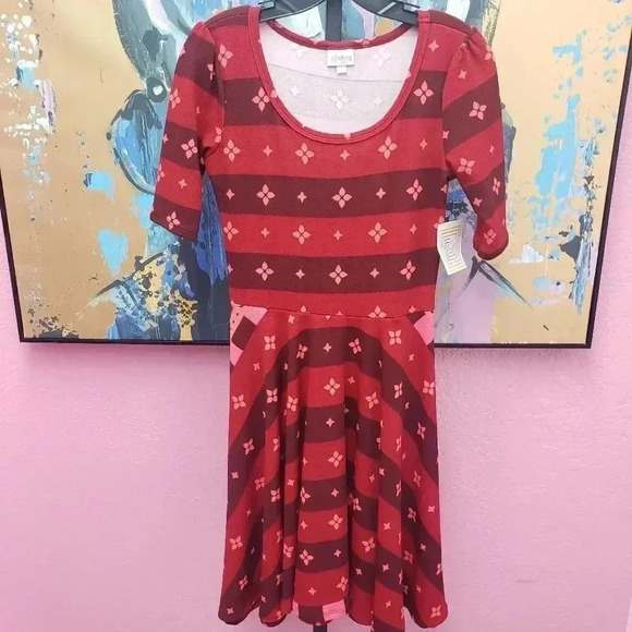 Lularoe Nicole Dress  - Picture 1 of 6